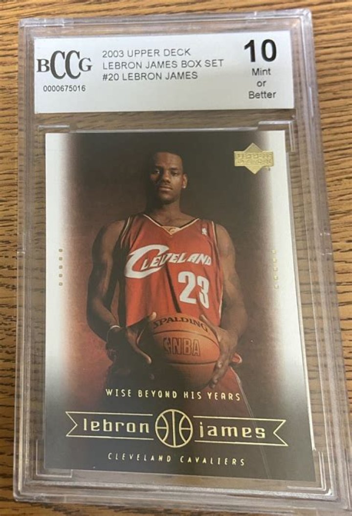 A LeBron James Rookie Card Sold For $5.2 Million, Making It The Most Expensive Basketball Card Ever