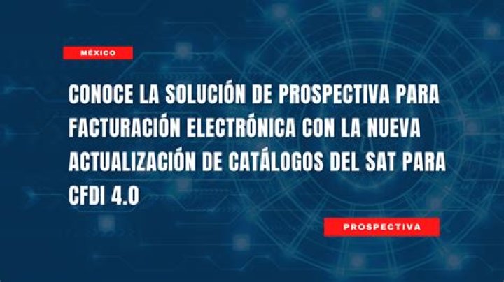 Actualización de catálogos del SAT