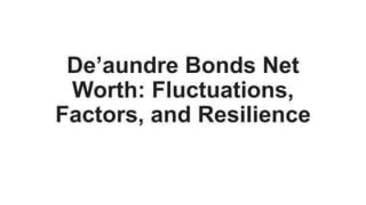 De'aundre Bonds Net Worth | Celebrity Net Worth