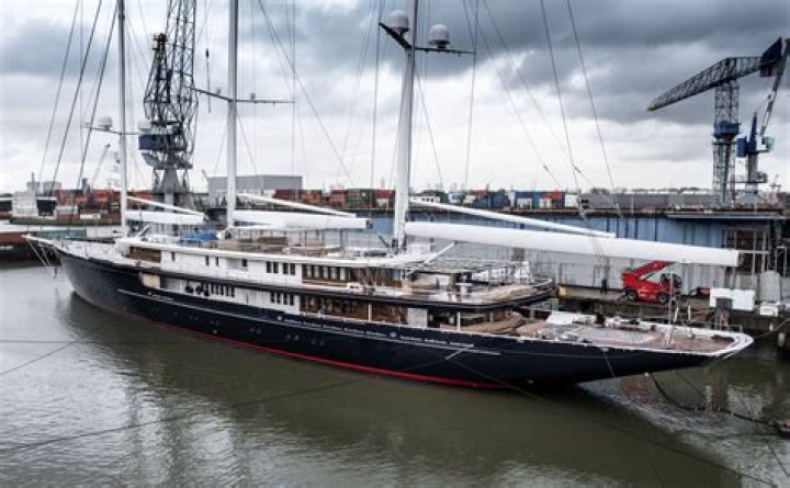 Jeff Bezos's Mega Yacht Hauled Away From Dutch Shipyard Following Public Outcry Over Bridge Disassembly Plan