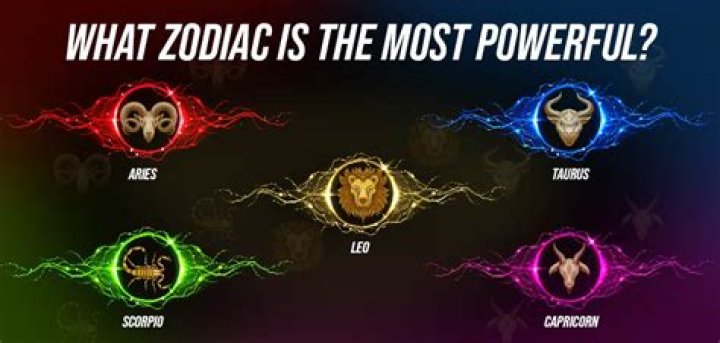The Most Powerful Zodiac Sign