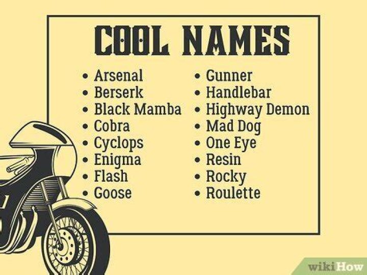 The Ultimate Guide To Rad And Rebellious Biker Names