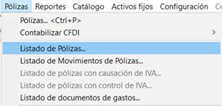 Validar que las pólizas se hayan cargado a CONTPAQi® Contabilidad